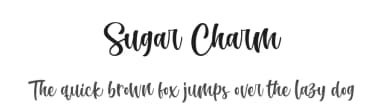Sugar Charm by Kotak Kuning Studio — Script Handwritten Font — thumbnail 1