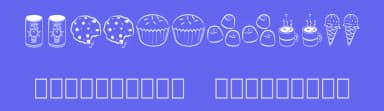 Sugar Coma by Jess Latham — Dingbats Font — thumbnail 3