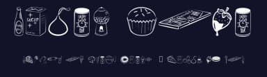 Sugar Coma by Jess Latham — Dingbats Font — thumbnail 2