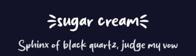Sugar Cream by MJType — Script Handwritten Font — thumbnail 2
