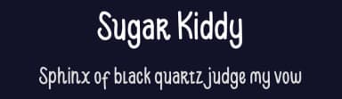 Sugar Kiddy by Anggi Dwi Putra — Script Handwritten Font — thumbnail 2