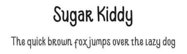 Sugar Kiddy by Anggi Dwi Putra — Script Handwritten Font — thumbnail 1