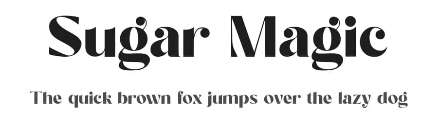 Sugar Magic by Zeenesia Studio — Serif Font