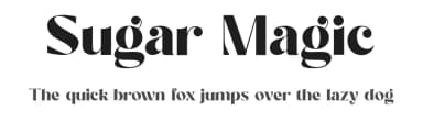 Sugar Magic by Zeenesia Studio — Serif Font — thumbnail 1