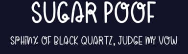 Sugar Poof by The Docallisme - Amry Al Mursalaat — Script Handwritten Font — thumbnail 2