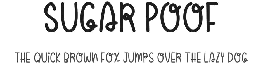 Sugar Poof by The Docallisme - Amry Al Mursalaat — Script Handwritten Font