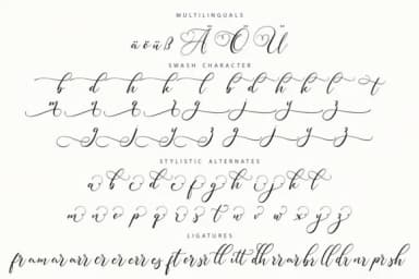 Sugarberry Font by Vunira — Script Handwritten Font — thumbnail 8