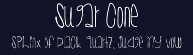Sugar Cone by Des Gomez — Script Handwritten Font — thumbnail 2