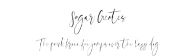 Sugar Creates by Mycandythemes — Script Handwritten Font — thumbnail 1