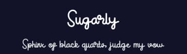 Sugarly by Typotopia Studio — Script Handwritten Font — thumbnail 2