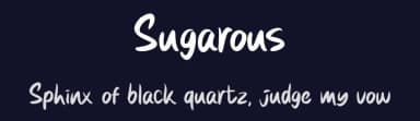 Sugarous by Variatype — Script Handwritten Font — thumbnail 2
