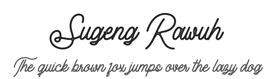Sugeng Rawuh by Creatype Studio — Script Handwritten Font — preview 1