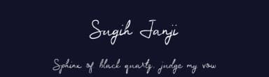 Sugih Janji by StringLabs Creative Studio — Script Handwritten Font — thumbnail 2