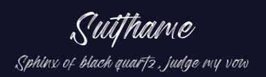 Suithame by Letterena Studios — Script Handwritten Font — thumbnail 2