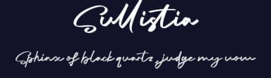 Sullistia by RantautypeStudio — Script Handwritten Font — thumbnail 2