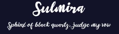 Sulmira by Mozyen Studio — Script Handwritten Font — thumbnail 2