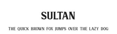 Sultan by Riyadh Rahman — Serif Font — thumbnail 1