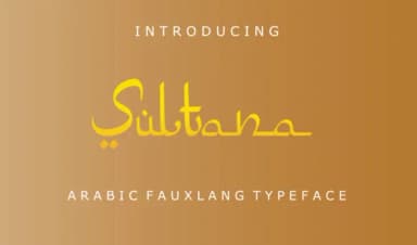 Sultana Font by kakasoto — Script Handwritten Font — thumbnail 1