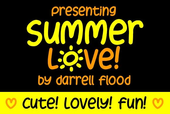 Summer Love Font by Dadiomouse — Script Handwritten Font