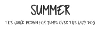 Summer by Metal Studio — Script Handwritten Font — thumbnail 1