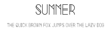 Summer by VPcreativeshop — Sans Serif Font — thumbnail 1