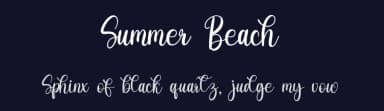 Summer Beach by FreshtypeINK — Script Handwritten Font — thumbnail 2