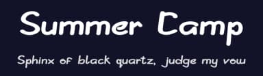 Summer Camp by Winarko — Script Handwritten Font — thumbnail 2