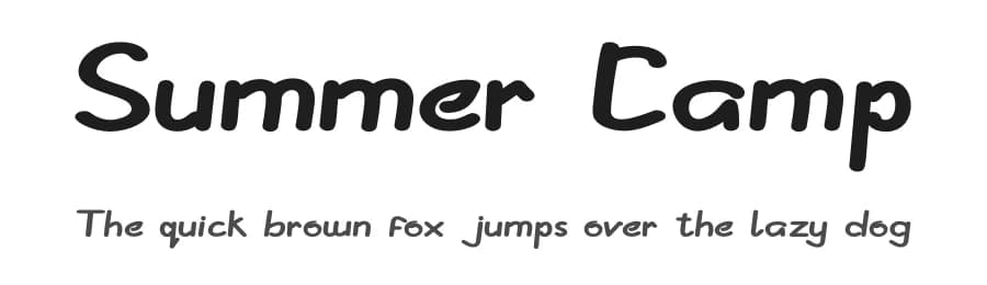 Summer Camp by Winarko — Script Handwritten Font