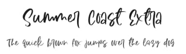 Summer Coast Extra by AZ Std — Dingbats Font — thumbnail 1