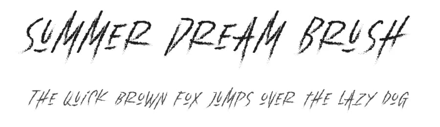 Summer Dream Brush by Letterhend Studio — Script Handwritten Font