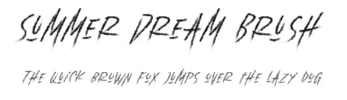 Summer Dream Brush by Letterhend Studio — Script Handwritten Font — thumbnail 1