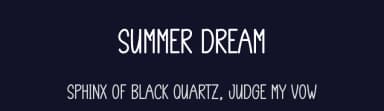 Summer Dream by Andi Moz — Script Handwritten Font — thumbnail 2