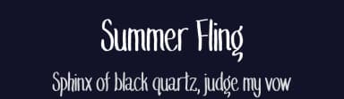 Summer Fling by Joanne Abellar — Script Handwritten Font — thumbnail 2