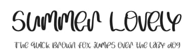 Summer Lovely by Perspectype Studio - Letterena.com — Script Handwritten Font — thumbnail 1