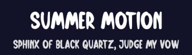 Summer Motion by Md Shohail Bhuian — Script Handwritten Font — thumbnail 2