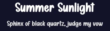 Summer Sunlight by Scratchones — Script Handwritten Font — thumbnail 2
