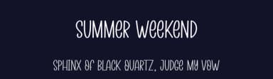 Summer Weekend by Andi Moz — Script Handwritten Font — thumbnail 2