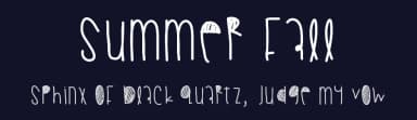 Summer Fall by Des Gomez — Script Handwritten Font — thumbnail 2