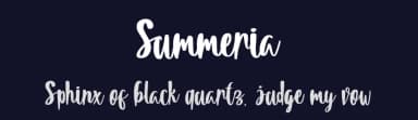Summeria by Typotopia Studio — Script Handwritten Font — thumbnail 2