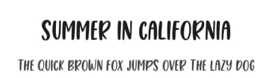 Summer in California by Jimtype Studio — Script Handwritten Font — thumbnail 1