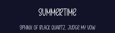 Summertime by Andi Moz — Script Handwritten Font — thumbnail 2