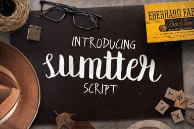 Summter Font by Leonard Posavec — Script Handwritten Font — thumbnail 1