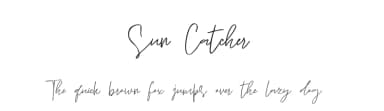 Sun Catcher by Mr. Typeman — Script Handwritten Font — thumbnail 1