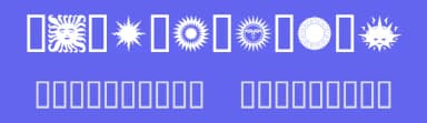 Sun N Moon by Gabrielle Gaither — Dingbats Font — thumbnail 3