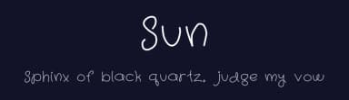 Sun by Geronimo Font Studios — Script Handwritten Font — thumbnail 2