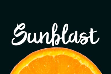 Sunblast Font by LebahStudio — Script Handwritten Font — thumbnail 1