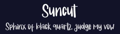 Suncut by Inermedia Studio — Script Handwritten Font — thumbnail 2
