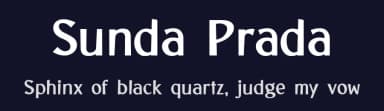 Sunda Prada by R Sutarna — Sans Serif Font — thumbnail 2