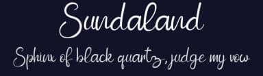 Sundaland by raan typeface — Script Handwritten Font — thumbnail 2