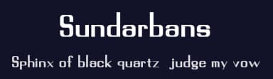 Sundarbans by Mohammad Arafin — Sans Serif Font — thumbnail 2